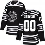 Maillot Hockey Chicago Blackhawks Clark Griswold Authentique 2019 Winter Classic Noir