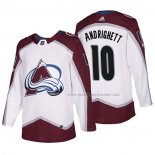 Maillot Hockey Colorado Avalanche Sven Andrighetto 2018 Blanc