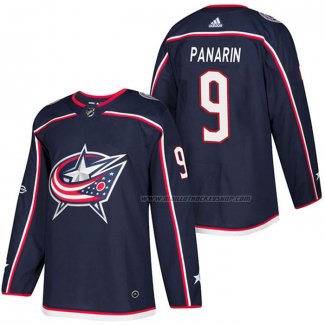 Maillot Hockey Columbus Blue Jackets Artemi Panarin Authentique Domicile 2018 Bleu