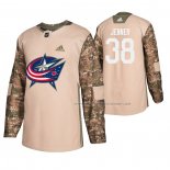 Maillot Hockey Columbus Blue Jackets Boone Jenner Veterans Day Camouflage