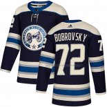 Maillot Hockey Columbus Blue Jackets Sergei Bobrovsky Alterner Authentique Bleu