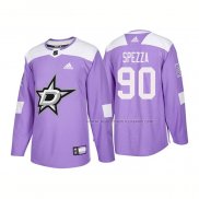 Maillot Hockey Dallas Stars Jason Spezza Authentique 2018 Fights Cancer Volet