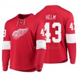 Maillot Hockey Detroit Red Wings Darren Helm Platinum Rouge