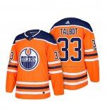 Maillot Hockey Edmonton Oilers Cam Talbot 2018 Orange