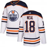 Maillot Hockey Edmonton Oilers James Neal Road Authentique Blanc