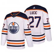 Maillot Hockey Edmonton Oilers Milan Lucic 2018 Blanc