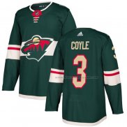 Maillot Hockey Enfant Minnesota Wild Charlie Coyle Domicile Authentique Vert