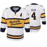 Maillot Hockey Enfant Nashville Predators Ryan Ellis Replica Joueur 2020 Winter Classic Blanc