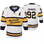 Maillot Hockey Enfant Nashville Predators Ryan Johansen Replica Joueur 2020 Winter Classic Blanc