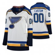 Maillot Hockey Femme 2020 All Star St. Louis Blues Personnalise Exterieur Breakaway Blanc