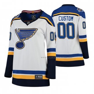 Maillot Hockey Femme 2020 All Star St. Louis Blues Personnalise Exterieur Breakaway Blanc