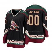 Maillot Hockey Femme Arizona Coyotes Personnalise Heritage Alterner Breakaway Noir