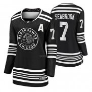 Maillot Hockey Femme Chicago Blackhawks Brent Seabrook Premier Alterner Noir