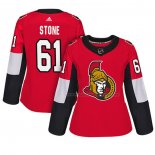 Maillot Hockey Femme Ottawa Senators Mark Stone Authentique Joueur Rouge