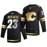 Maillot Hockey Golden Edition Calgary Flames Sean Monahan Limited Authentique 2020-21 Noir