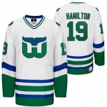 Maillot Hockey Hartford Whalers Dougie Hamilton Heritage Night Throwback Blanc