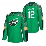 Maillot Hockey Minnesota Wild Eric Staal 2018 Dia de San Patricio Vert