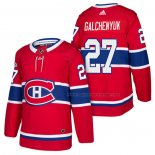 Maillot Hockey Montreal Canadiens Alex Galchenyuk Authentique Domicile 2018 Rouge