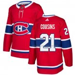 Maillot Hockey Montreal Canadiens Nick Cousins Domicile Authentique Rouge