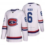 Maillot Hockey Montreal Canadiens Shea Weber Blanc