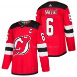 Maillot Hockey New Jersey Devils Andy Greene Authentique Domicile 2018 Rouge