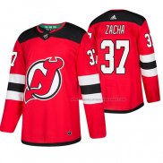 Maillot Hockey New Jersey Devils Pavel Zacha Domicile Authentique Rouge