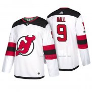 Maillot Hockey New Jersey Devils Taylor Hall 2018 Blanc