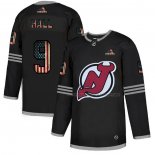 Maillot Hockey New Jersey Devils Taylor Hall 2020 USA Flag Noir