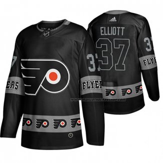 Maillot Hockey Philadelphia Flyers Brian Elliott Breakaway Noir