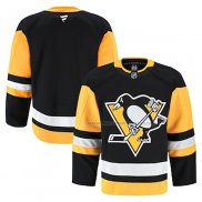 Maillot Hockey Pittsburgh Penguins Domicile Autentico Pro Noir