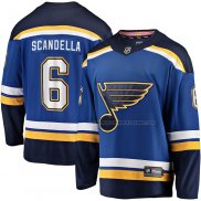 Maillot Hockey St. Louis Blues Brayden Schenn Authentique Domicile 2018 Bleu