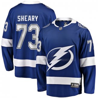 Maillot Hockey Tampa Bay Lightning Conor Sheary Domicile Breakaway Bleu