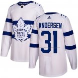 Maillot Hockey Toronto Maple Leafs Frederik Andersen Authentique 2018 Stadium Series Blanc