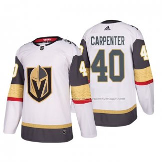 Maillot Hockey Vegas Golden Knights Ryan Carpenter Exterieur Authentique Joueur Blanc