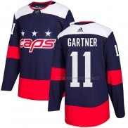 Maillot Hockey Washington Capitals Mike Gartner Authentique 2018 Stadium Series Bleu