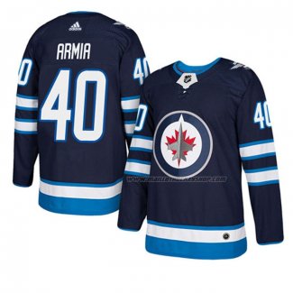 Maillot Hockey Winnipeg Jets Joel Armia Authentique Domicile Bleu