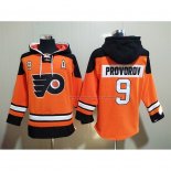 Veste a Capuche Philadelphia Flyers Ivan Provorov Orange