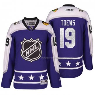 Maillot Hockey 2017 All Star Chicago Blackhawks Jonathan Toews Volet