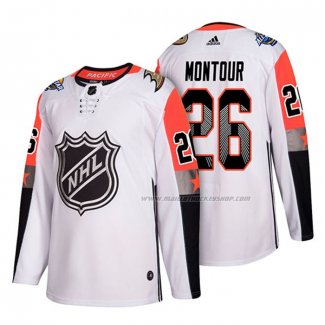 Maillot Hockey 2018 All Star Anaheim Ducks Brandon Montour Blanc