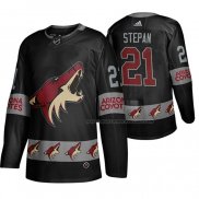 Maillot Hockey Arizona Coyotes Derek Stepan Breakaway Noir