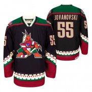 Maillot Hockey Arizona Coyotes Ed Jovanovski Phoenix Heritage Vintage Noir