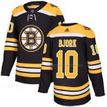 Maillot Hockey Boston Bruins Bjork Domicile Authentique 2019 Stanley Cup Final Noir