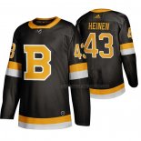 Maillot Hockey Boston Bruins Danton Heinen Tercera Noir