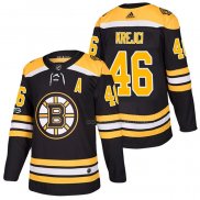 Maillot Hockey Boston Bruins David Krejci Domicile Authentique 2018 Noir