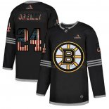 Maillot Hockey Boston Bruins Terry O'reilly 2020 USA Flag Noir