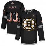 Maillot Hockey Boston Bruins Zdeno Chara 2020 USA Flag Noir