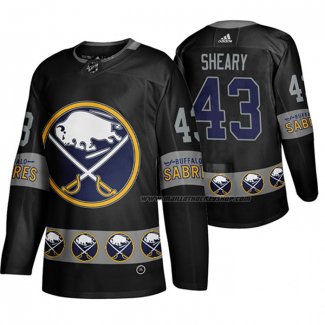 Maillot Hockey Buffalo Sabres Conor Sheary Breakaway Noir