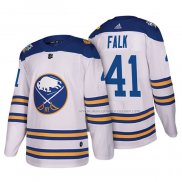 Maillot Hockey Buffalo Sabres Justin Falk Authentique 2018 Winter Classic Blanc