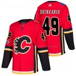 Maillot Hockey Calgary Flames Hunter Shinkaruk Domicile Authentique 2018 Rouge