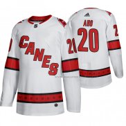 Maillot Hockey Carolina Hurricanes Sebastian Aho Exterieur Authentique Blanc